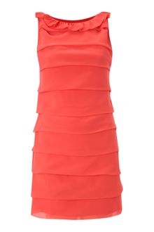 Madam Rage Madam Rage Print Layer Dress - Lyst