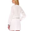 Michael Kors Embellished Peasant Dress in White - Lyst