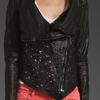 Muubaa Turan Laser Cut Cardigan in Black - Lyst
