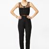 Nasty Gal Mad Mesh Jumpsuit in Black - Lyst