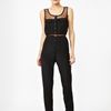 Nasty Gal Mad Mesh Jumpsuit in Black - Lyst