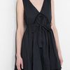 See By Chloé Dark Grey Dress in Black (grey) - Lyst