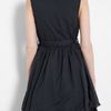 See By Chloé Dark Grey Dress in Black (grey) - Lyst