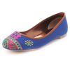 Twelfth Street By Cynthia Vincent Sage Embroidered Ballet Flats in Multicolor (blue) - Lyst