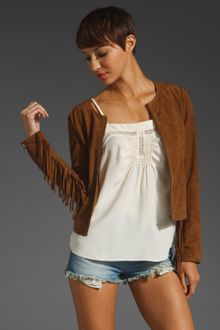 Winter Kate Sattai Suede Jacket - Lyst