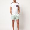 Asos Asos Stripe Shorts with Anchor Print in Green for Men - Lyst