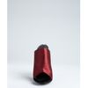 Celine Wine Satin Rabbit Fur Lined Peep Toe Pumps in Red (wine) - Lyst