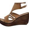 Costume National Wedge Sandals  in Beige (t) - Lyst