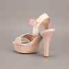Dolce & Gabbana Woven Strap Sandal in Pink - Lyst