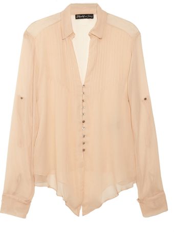  Aaliyah Silk Chiffon Blouse 