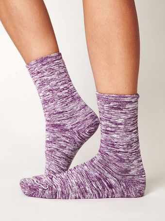 Free People Neon Spacedye Boot Sock - Lyst