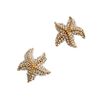 J.crew Crystal Starfish Earrings in Gold (crystal) - Lyst