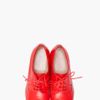 Jil Sander Fiesta Red Flat Oxfords in Red - Lyst