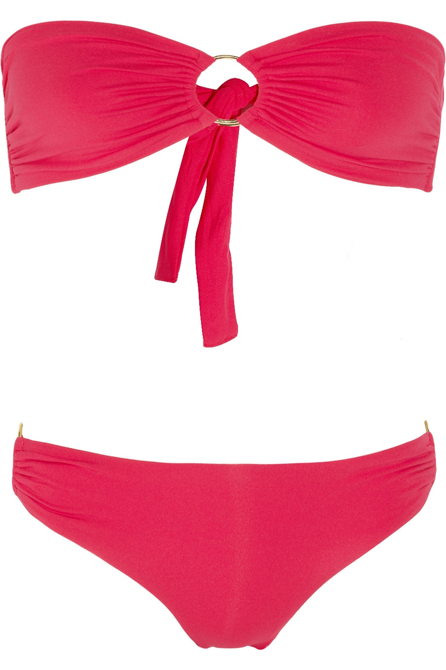 Lyst Melissa Odabash Evita Bandeau Bikini In Pink