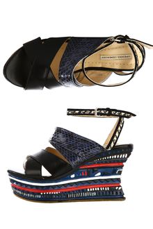 Opening Ceremony Jungle Wedge Sandals - Lyst