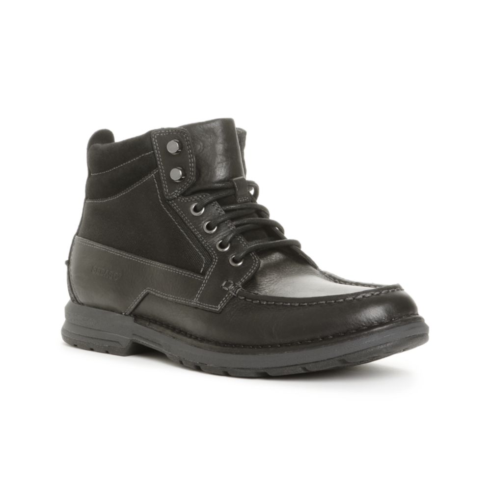 sebago boots sebago concord waterproof chukka boots in black for lyst sebago boots sebago concord waterproof chukka boots in black for lyst