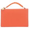 Stella Mccartney Handle Clutch in Orange - Lyst