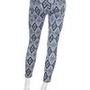 7 For All Mankind The Cropped Skinny Diamond Print in Blue (denim) - Lyst
