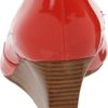 Calvin Klein Calvin Klein Womens Sue Patent Wedge Pump in Pink (pink coral) - Lyst