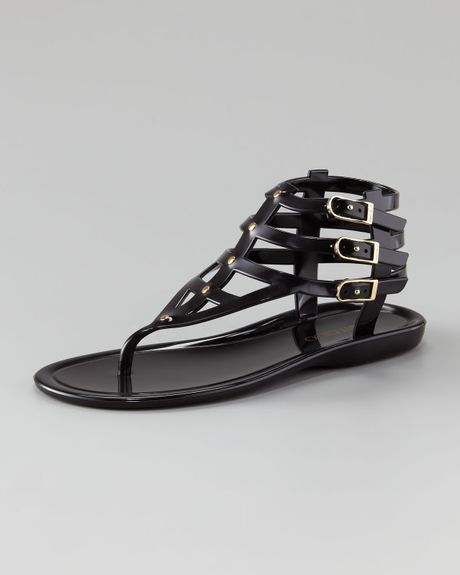jimmy choo jelly flats