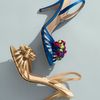 Kate Spade Colby Halter Sandal, Old Gold in Gold (old gold) - Lyst