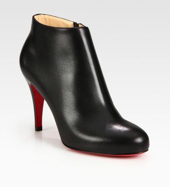 Christian Louboutin Leather Ankle Boots - Lyst