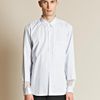 Comme Des Garçons Pin Stripe Ester Mesh Cuff Shirt in Blue for Men - Lyst