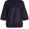 Jil Sander Jil Sander Cruise Womens Crew Neck Tshirt Pullover in Blue (navy) - Lyst