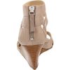 Nine West Nine West Womens Pipinhot Wedge Sandal in Beige (light grey leather) - Lyst