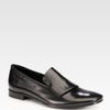 Prada Spazzalato Slipon Kiltie Loafers in Black for Men - Lyst