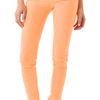 Alice + Olivia Neon 5 Pocket Skinny Jeans in Orange - Lyst