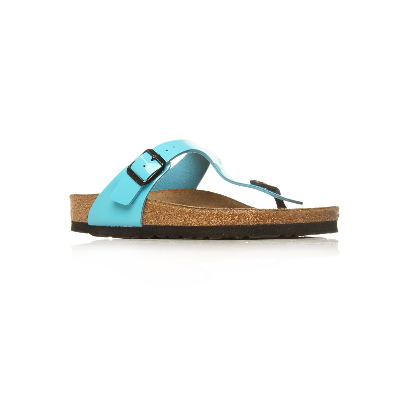 turquoise birkenstock gizeh