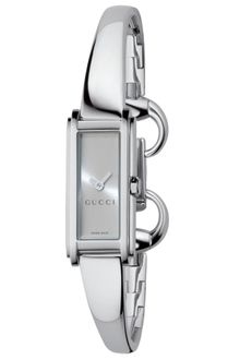 Gucci  Stainless Steel Bangle Bracelet - Lyst