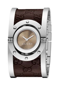 Gucci Guccissima Leather Bangle Bracelet 24mm - Lyst