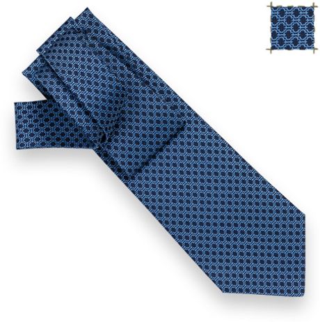 Hermes Ancien Tie in Blue for Men - Lyst