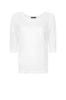 Mango Linen Tshirt - Lyst