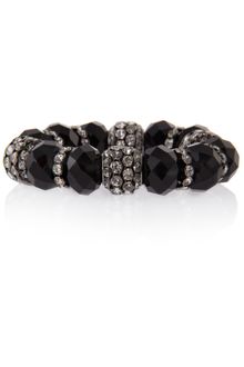 Mikey Crystal Large Bead Bracelet - Lyst