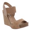 Pied A Terre Lantana P Wedge Sandals in Beige (natural) - Lyst