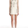 Alexander Wang Stadium Laser Cut Long Sleeve Performance Dress in White (parchment) - Lyst