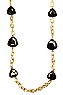 Anne Klein Long Beaded Chain Necklace - Lyst