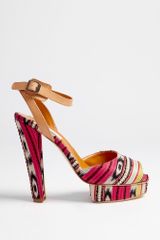 Carven Tribal Jacquard Heel