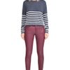 Current/elliott Leather Pants in Purple (fig) - Lyst