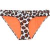 Diane Von Furstenberg Claudia Ruffled Bikini Briefs in Brown - Lyst