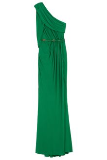 Elie Saab 1 Shoulder Long Dress - Lyst