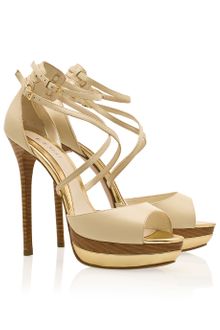 Elie Saab Ankle Strap Platform Sandals - Lyst