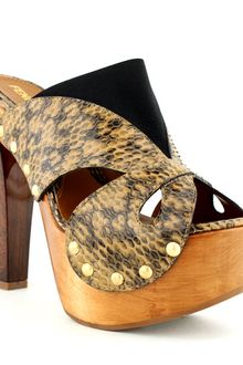 Fendi Chunky Mule - Lyst