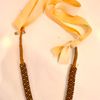 Giada Forte Beaded Necklace with Optional Silk Strap in Brown - Lyst