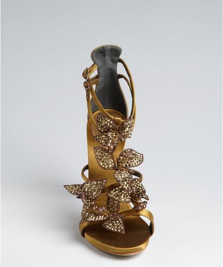 giuseppe zanotti flower sandals