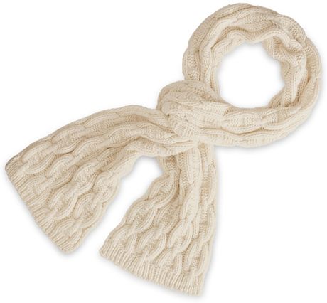 Hermes Chaîne Dancre Scarf in Beige for Men (chalk) - Lyst