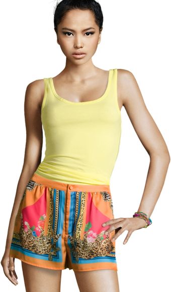 H&M Printed Shorts - Lyst
